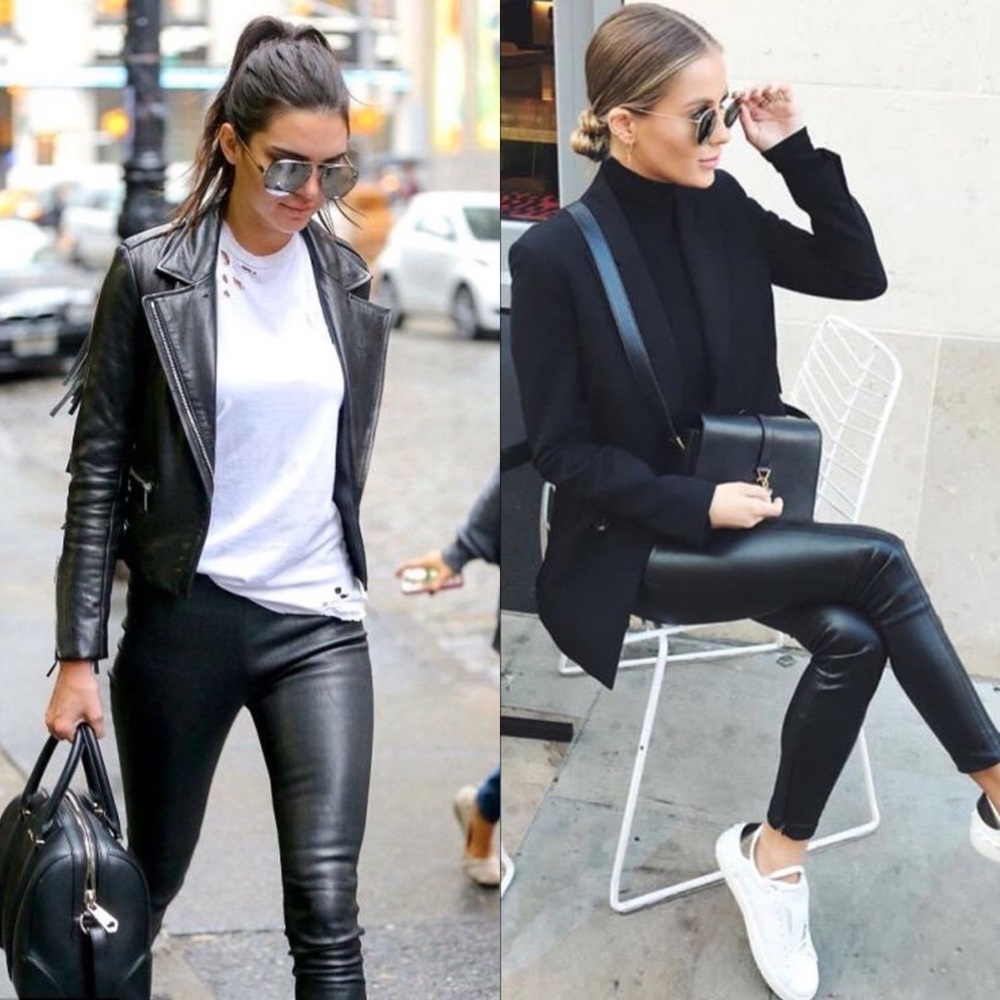 NEW St. John Leather Pants